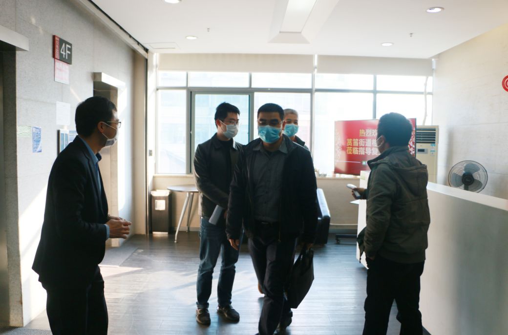 万众一心，，，，，，携手抗疫 | 筼筜街道主任苏克一行莅临环亚集团指导复工情形